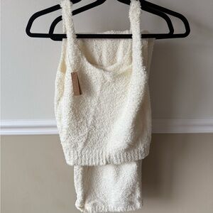 Brand New with Tags - Skims Cozy Knit Tank and Pants